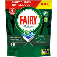 Fairy Original All-in-One Vaatwastabletten – 70 stuks