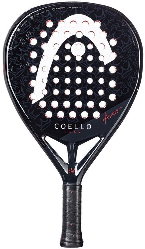 Head Coello Team 2025 Padel Racket - Zwart - Unisex