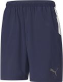 PUMA teamLIGA Sideline Shorts Heren Sportbroek - Peacoat-Puma Black-Puma White