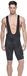Santini Core Max Pad Bib Korte Zwart - SP 1072 MAX CORE