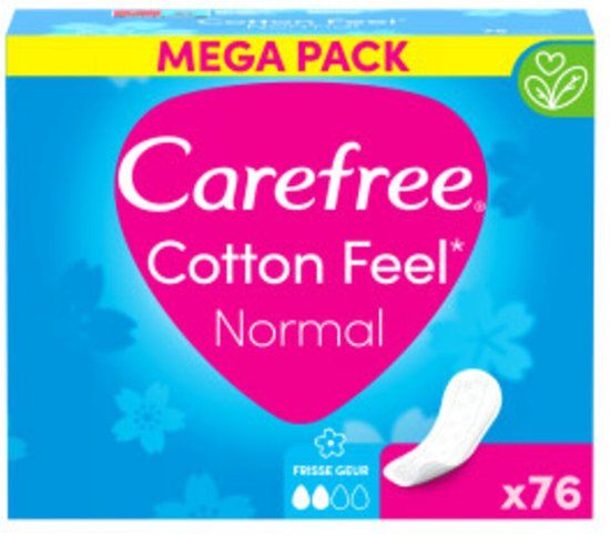 Carefree Cotton Feel Fresh 76 stuks
