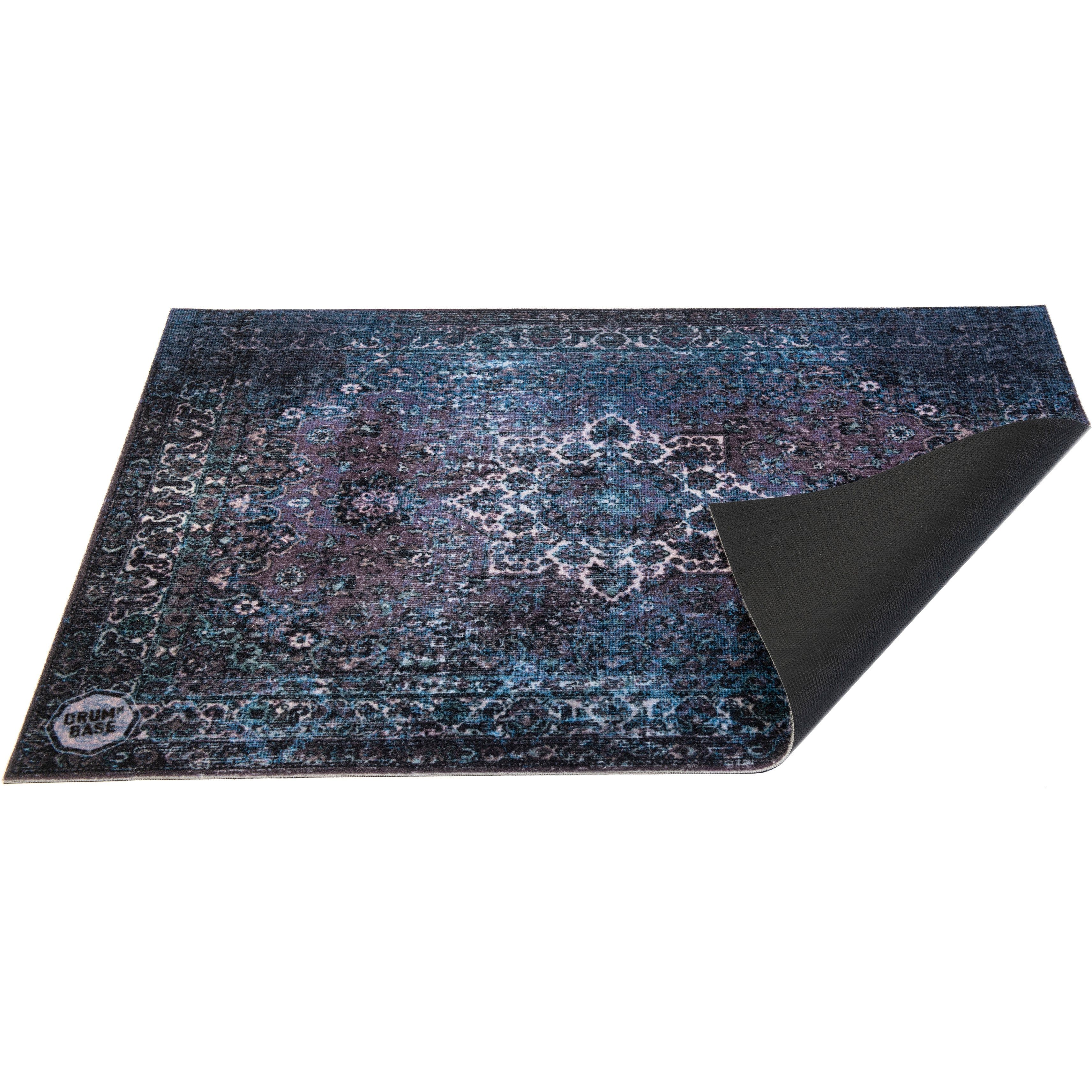 DRUMnBASE VP130-BLU Vintage Persian Blue Drum/Stage Mat 130 x 90 cm