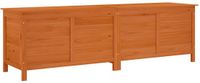 vidaXL Tuinbox - 198,5x50x56,5 cm - Massief Vurenhout - Bruin
