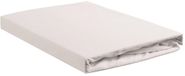Ambiante - bamboe-katoen - boxspring hoeslaken - 90x200 cm - wit