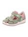 SUPERFIT Sandalen 'BOOMERANG' kaki / lichtgroen / rosa