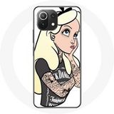 Maniacase Hoesje voor Xiaomi Mi 11 Lite Alice prinsessentattoo