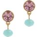 OTAZU Boucles d'oreilles Classic Mint Taille: OS | Boucles d'oreilles Outlet | Femme | Cyan