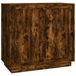 vidaXL Dressoir - 80x34x75 cm - Gerookt Eiken