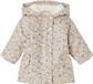 Vertbaudet Regenjas met capuchon voor babymeisjes met bloemenprint en voering