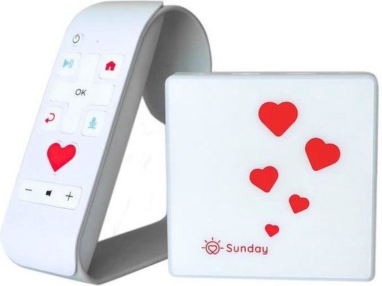 Sunday ZONDAG - Sunday Box Families - Afstandsbediening en box om verbinding te maken met televisie - Foto's en video's delen