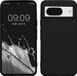 kwmobile telefoonhoesje geschikt voor Google Pixel 8 - Back cover in mat zwart