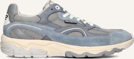 Floris van Bommel Sfm-10258 De Rezer Sneakers - Suède - Heren - Blauw - Maat 39⅓