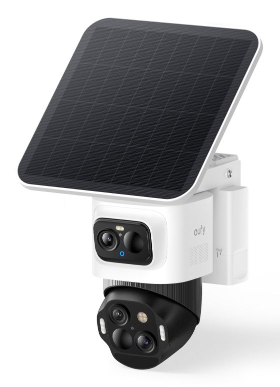 Eufy eufyCam S4 - Beveiligingscamera buiten - triple lens Bullet-PTZ - 4K UHD - 360° Pan & Tilt - auto-tracking - Kleurennachtzicht - compatibel met HomeBase S380
