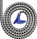 HellermannTyton 161-64403 Kabelslang 27 mm Zilver 25 m