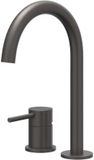 IVY Concord Wastafelkraan - 2-Gats Bladmontage - Geborsteld RVS 316 Carbon Black PVD