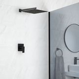 Hudson Reed Preto Kit de Douche avec Pommeau de Douche – Noir Mat – 1 Fonction