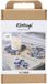 Creativ Company CC Craft Kit Kintsugi, Coaster, blue, gold, light red, white, 1 pack
