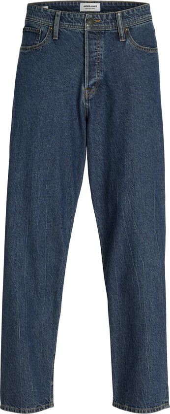 JACK&JONES - JJIEDDIE JJORIGINAL SQ 061 NOOS - Heren - Jeans - W30 X L30 - Katoen - Blauw - Loose Fit
