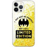 ERT GROUP mobiel telefoonhoesje voor Apple Iphone 12 PRO MAX origineel en officieel erkend DC patroon Bat Girl 007 optimaal aangepast aan de vorm van de mobiele telefoon, met glitter overloopeffect