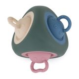 Petite&Mars Pop Up Triangle, Bijtring, Aufklappbarer Dreieck-Beissring (10 Maanden)