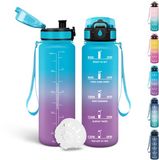 Unyqoos® Bouteille pour enfant 500 ml Bleu et Violet