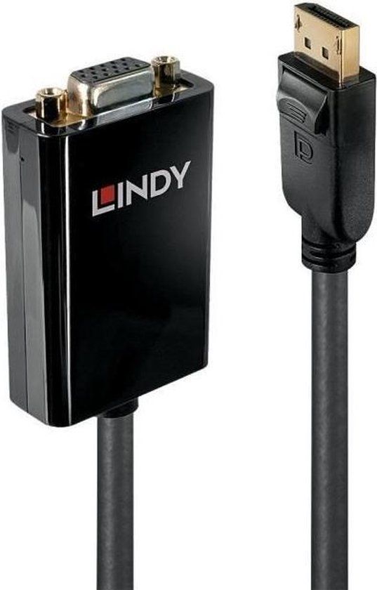 LINDY 41006 - Adapterkabel - 0,15 m - Zwart