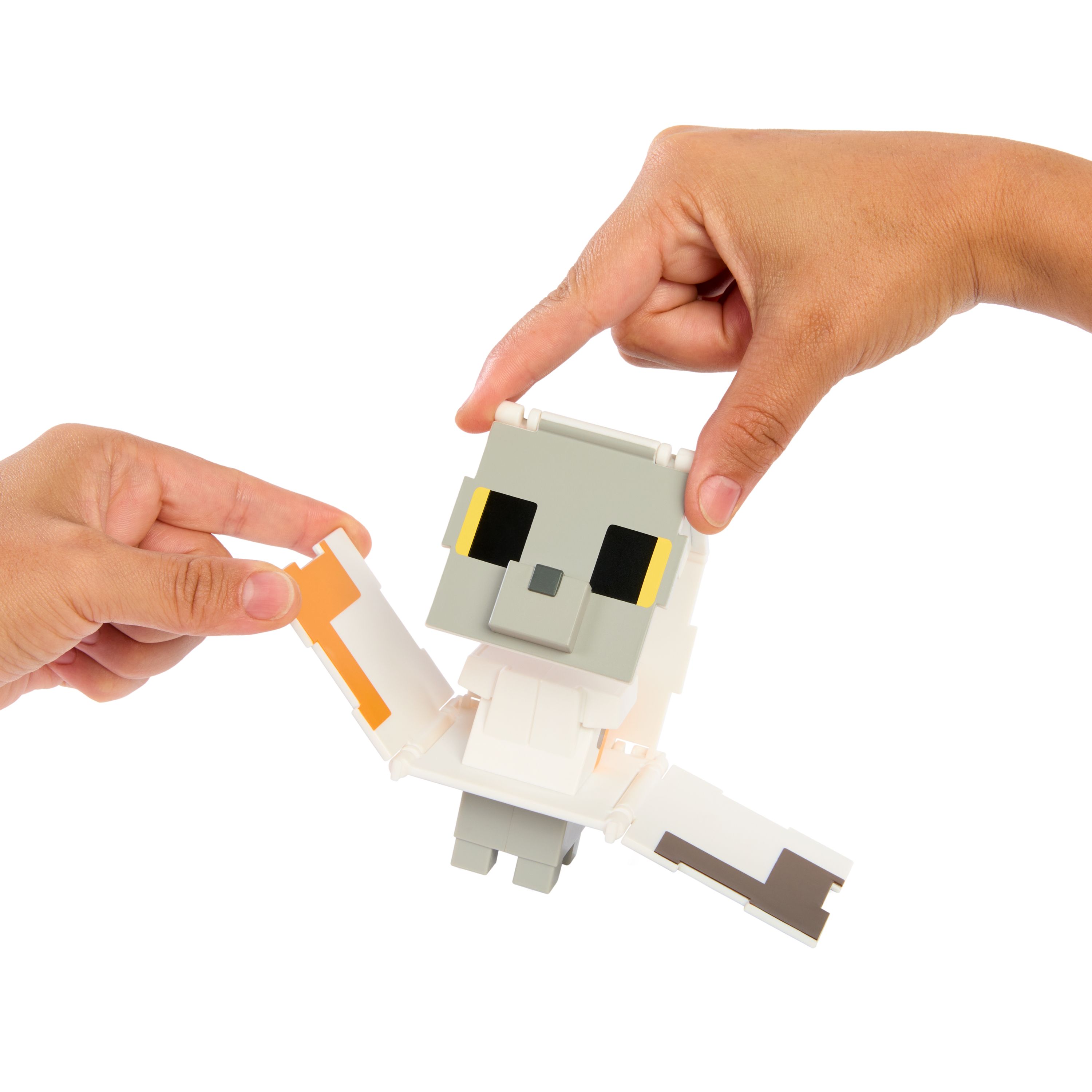 Minecraft Geflipte figuren - Creeper + Opgeladen Creeper - Speelfiguur