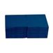 Morigami, Cocktailservetten van papier, 1/4-voudig, kant, 150 servetten, blauw