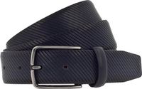 Vanzetti Leren Riem 35mm Leather Belt W105 Marine Blauw