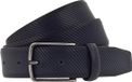 Vanzetti Leren Riem 35mm Leather Belt W105 Marine Blauw