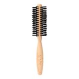 GYADA COSMETICS ronde borstel, groot, ideaal voor kort haar, antistatisch, hoge temperatuurbestendigheid, ergonomische handgreep van beukenhout