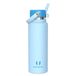 Sparrow RVS Drinkfles 500ml/750ml/1L/1.2L - Isolerende Waterfles met Rietje