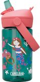 CamelBak Thrive Flip Straw Drinkfles Kids - 400 ml - Groen (Mermaid Friends)