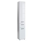 trendteam smart living - Skin - Hoge kast - Wit/Wit hoogglans