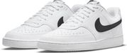 Nike Court Vision Low Next Nature Dames Sneakers Wit/Zwart Maat 41