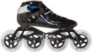 Powerslide Rolschaatsen Dragon 100 Unisex Zwart Glasvezel Maat 41
