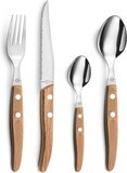 Lou Laguiole Canopée 24-delige Bestekset - Hout - 6 Personen