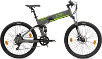 Elektrische mountainbike, fully, vouwbaar, FML 830, 9 sp, 10,4 Ah, grijs
