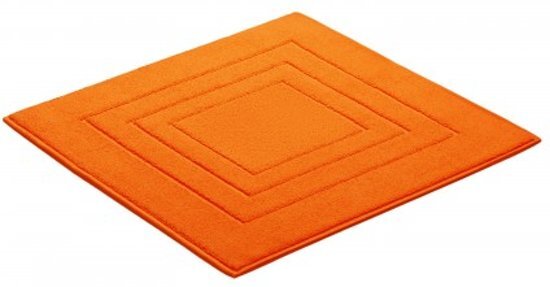 Vossen Bidetmat Feeling - Orange 60x60
