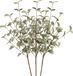 DK Design Kunstbloem Eucalyptus tak Silk - 3x - 72 cm - Jade groen