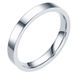 LGT JWLS LGT Jewels smalle stalen ring Zilverkleurig 3mm-20mm