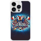 Allez les bleus Verstevigd hoesje met sublimatie bedrukking, compatibel met Apple iPhone 14