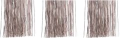 Decoris Sapin de Noël Guirlande de Franges - 3 sachets - Rose clair - 50 cm