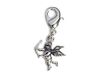 INNSPIRO Nice Charms metalen hanger engel met boog met karabijnhaak, 12 x 14 mm, 25 stuks, 10x22mm., Metaal, Geen edelsteen