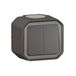 Legrand 0 700 62 Drukknopschakelaar Antraciet IP55