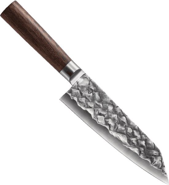 BARE Cookware Santoku Mes: 17 cm Duits Staal & Levenslange Garantie