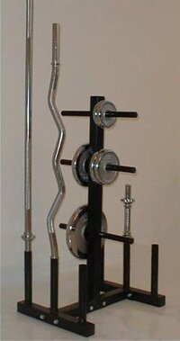 Taurus Profie rek voor halterschijven en -stangen