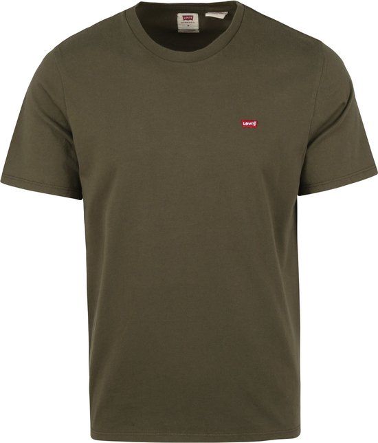 Levi's T-shirt - Heren - Maat M - Groen