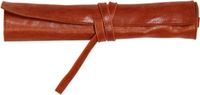 Clairefontaine Rhodia Flying Spirit Leather Pencil Roll - Bruin