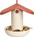 Elho Cosy Vogelvoederhuis - 100% Gerecycled Plastic - L17.8 x B17.8 x H23.3 cm - Toscaans rood